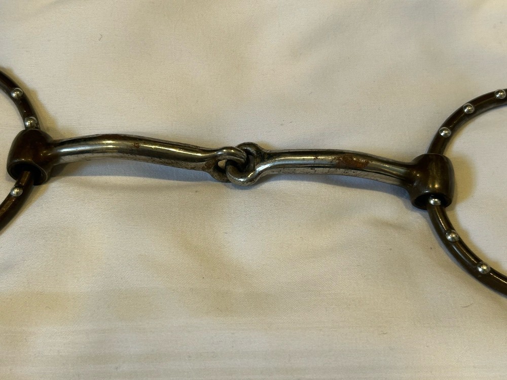 Snaffle Bit 3" Rings 6" Mouth Piece 1/4 Thickness