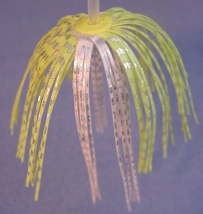 10 Assassinator Spinnerbait Chatterbait Silicone EZ Trailer Skirts 2 Colors 5 Ea