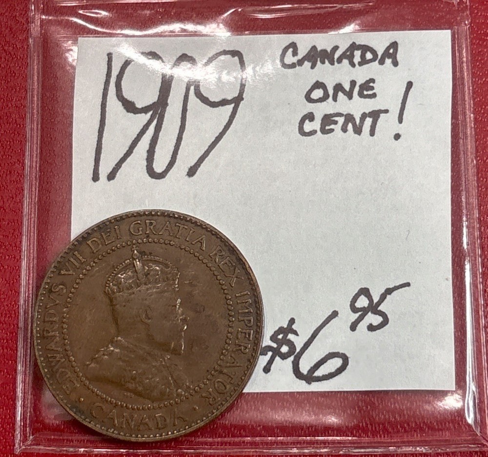 1909 Canada One Cent Coin!  ENN Coins