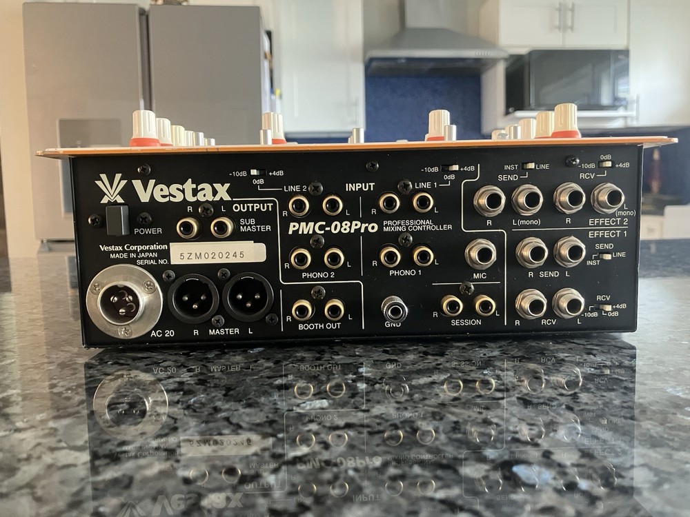 Vestax PMC-08Pro WHITE