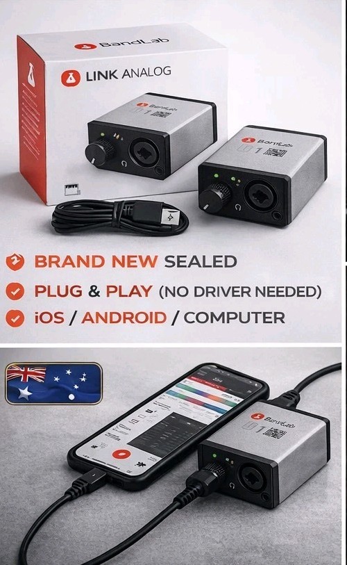 BandLab Link Analog (Mini)A portable audio interface