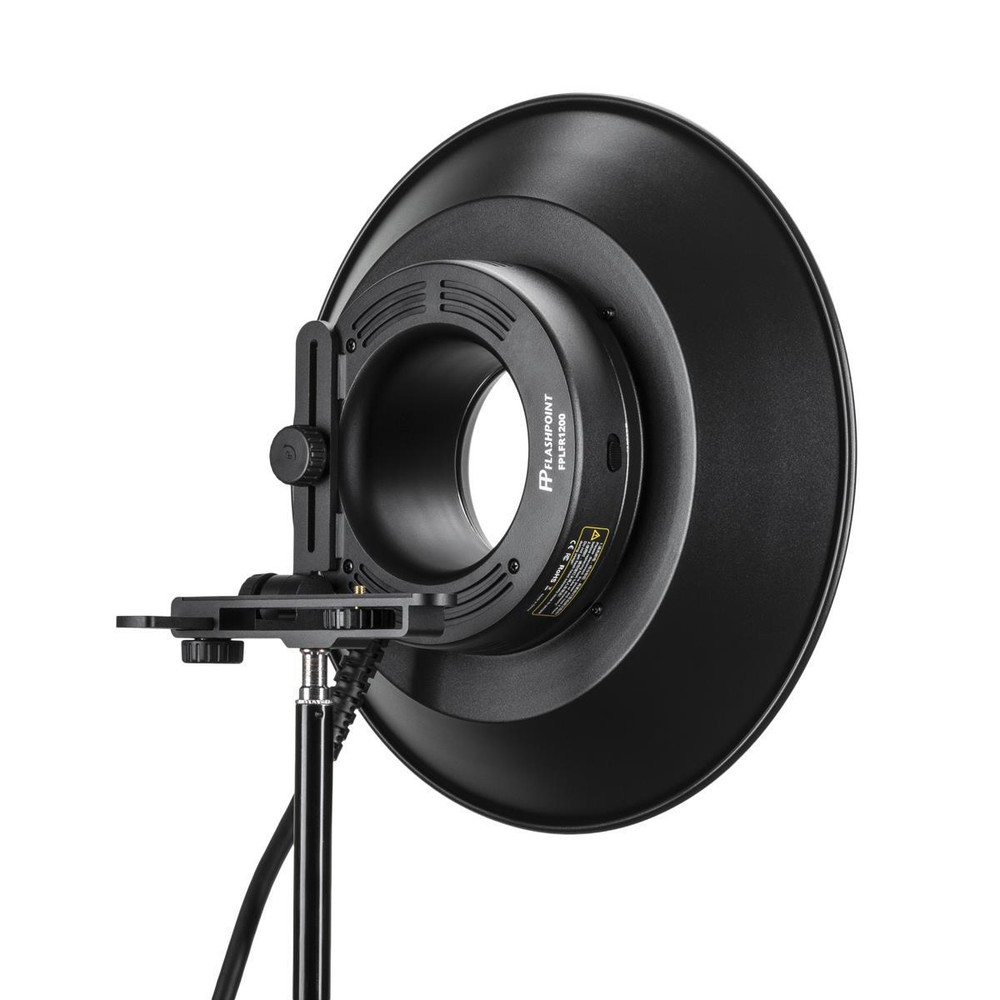Flashpoint RFT-21S Standard Reflector for R1200 Ring Flash Head, Silver