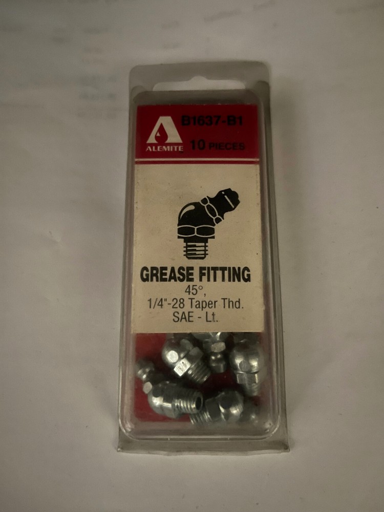 Alemite B1637-B1  45 deg Grease Fitting