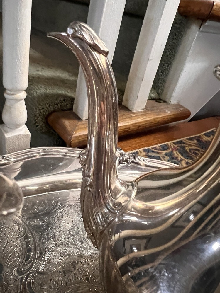 Reed Barton Regency Silver Plate Tea Service Set