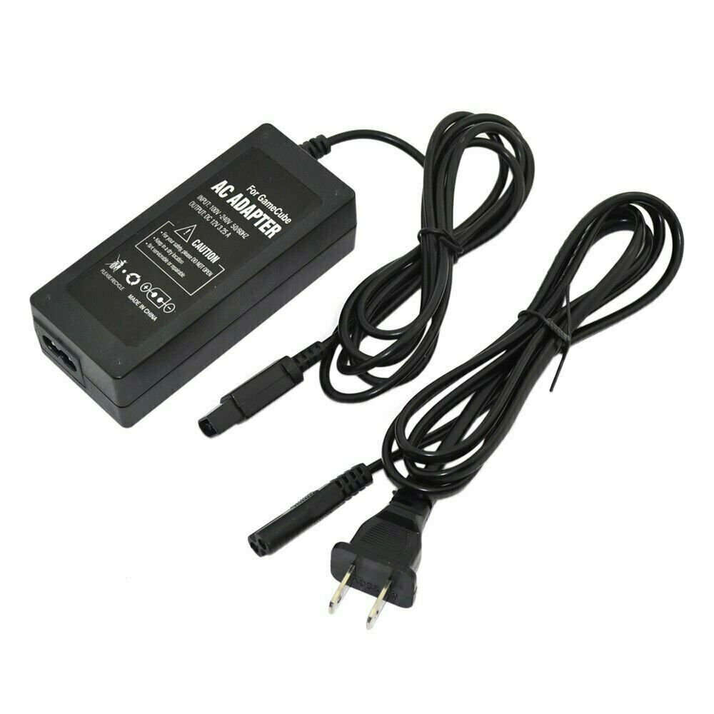Replacement Nintendo Gamecube AC Adapter Power Supply Video Game Charger Cord