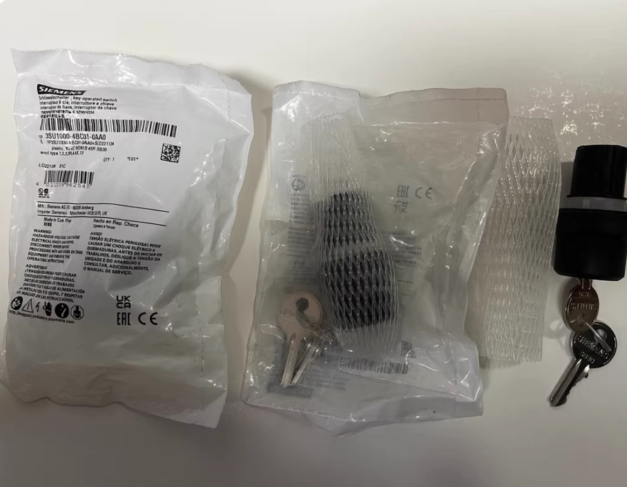 1PC NEW SIEMENS Key switch 3SU1000-4BC01-0AA0 #LL