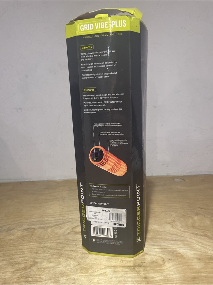 Trigger Point Grid Vibe Orange Massage Roller