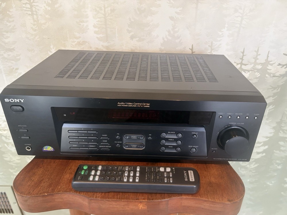 Sony STR-DE185 Stereo Receiver/Remote - Tested & Works - bundle