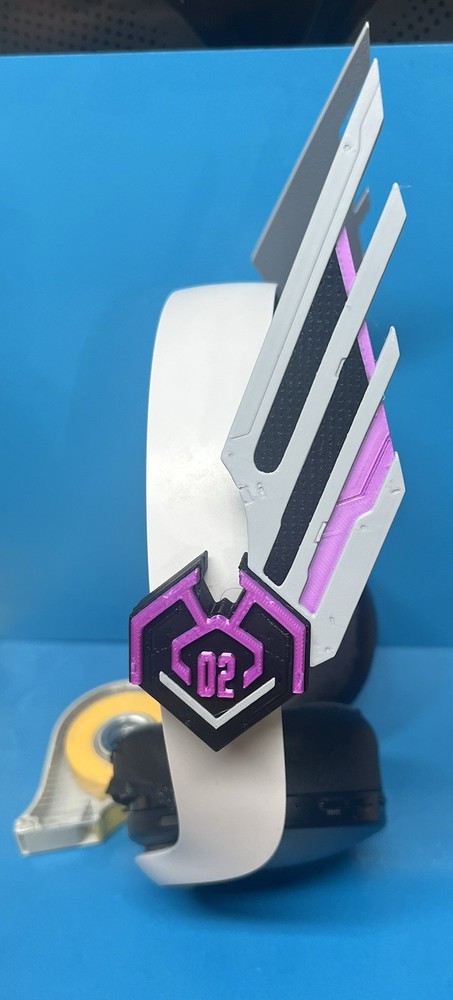 D.Va Inspired Adjustable Headphone Decoration/Cosplay