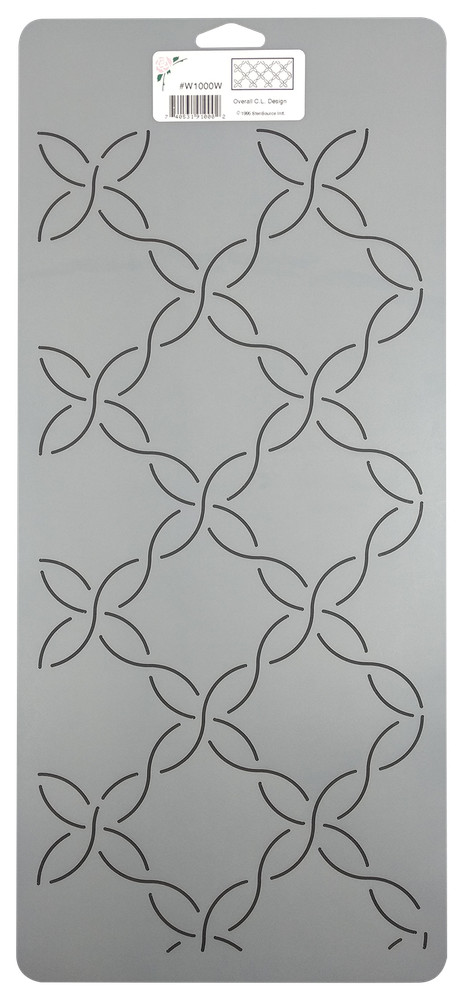 Stipple Quilting Stencil Quilt Patterns Weave Background 2" Stippling Templates