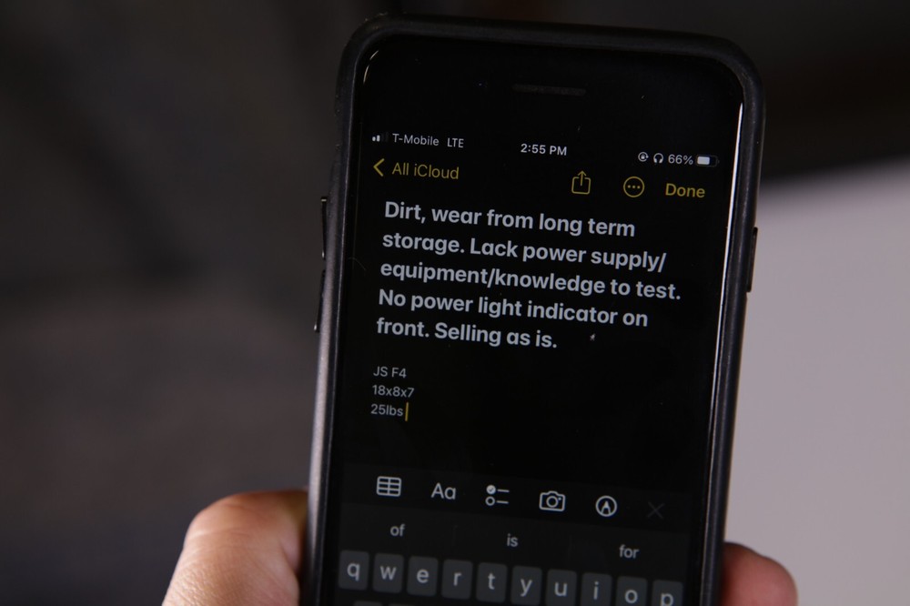 HP Hewlett Packard 8040A Transmission Test Unit Untested