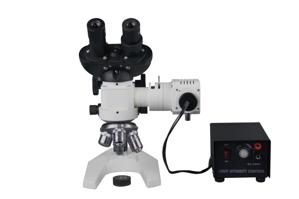 600X Metallurgical Microscope with Top Light and 3Mp USB Camera