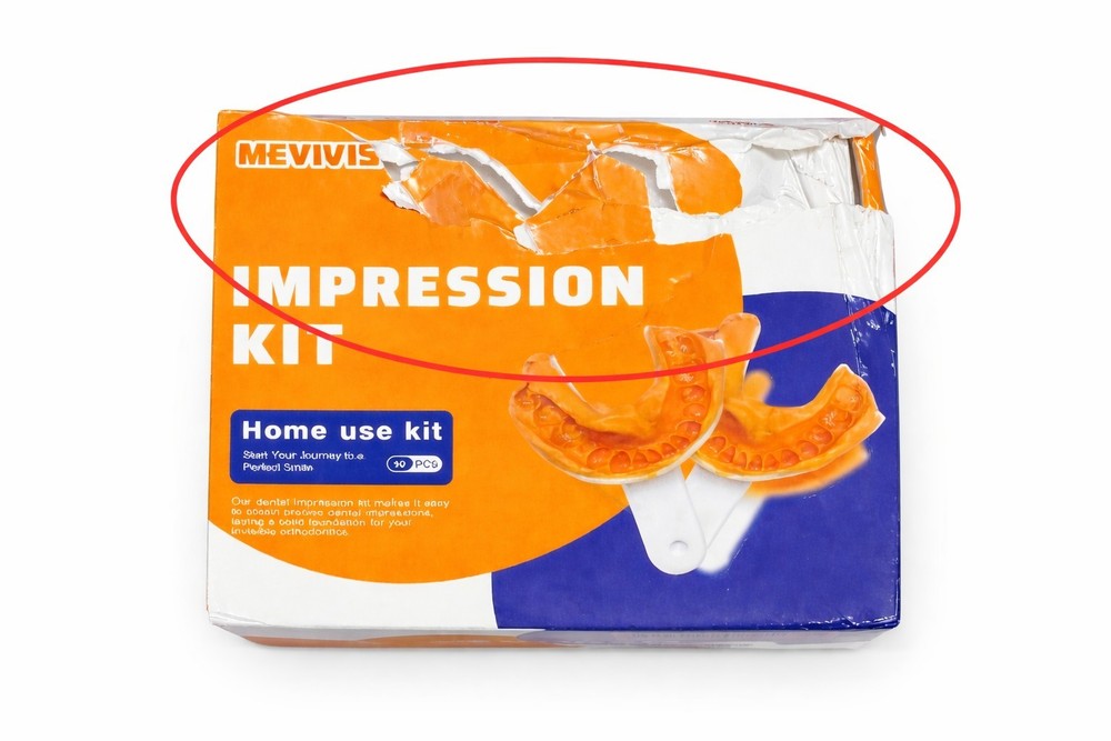 🦷 ⭐ Dental Impression Kit for Custom Retainers Upper & Lower Set