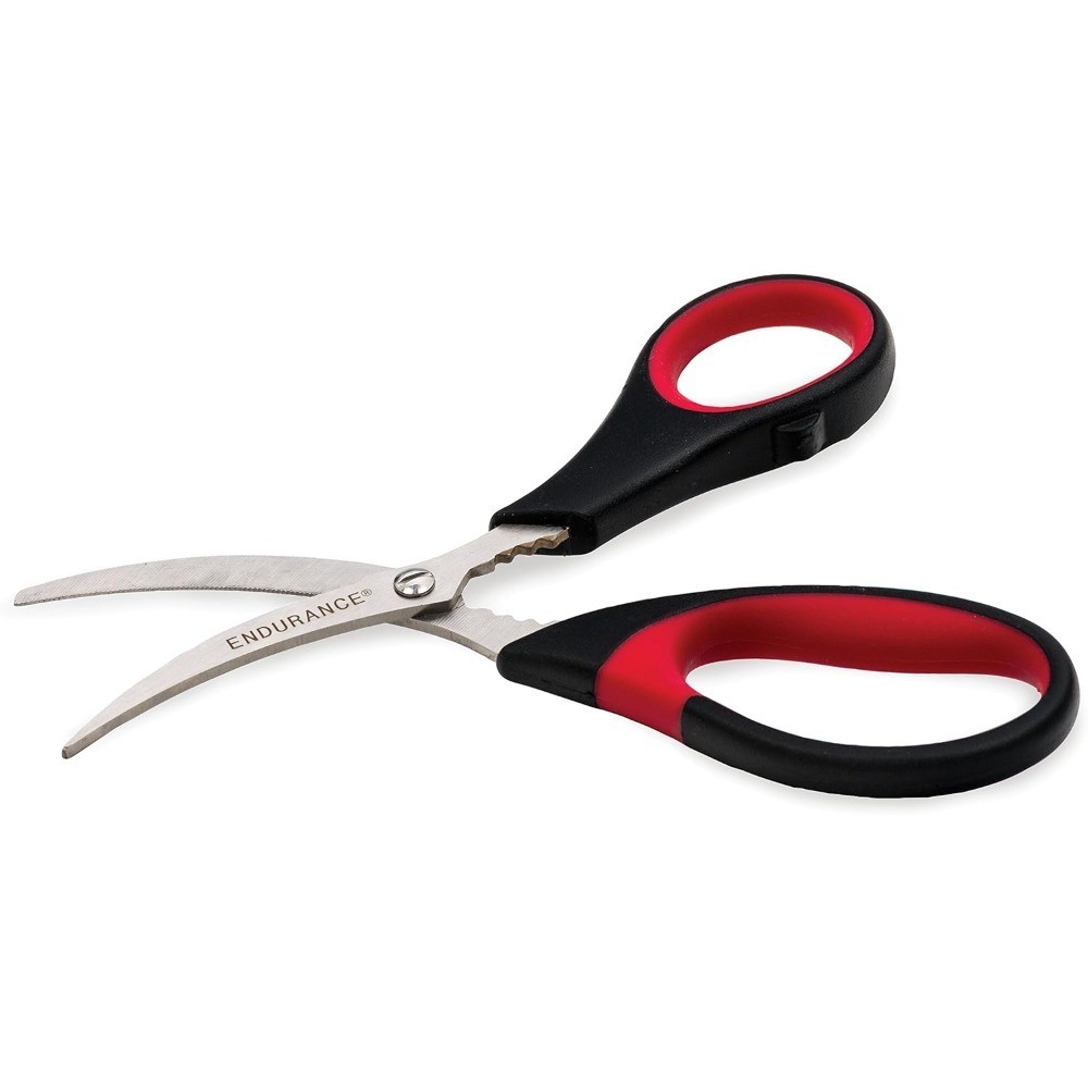Stainless Steel Seafood Scissors for Kitchen Shellfish Poultry Shears Tool