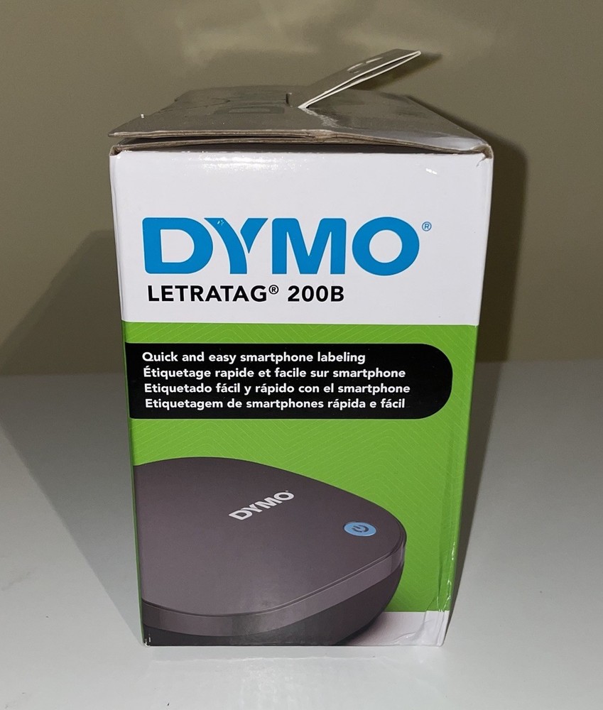 Dymo Bluetooth Compact Wireless Label Maker Thermal Printer LetraTag 200B