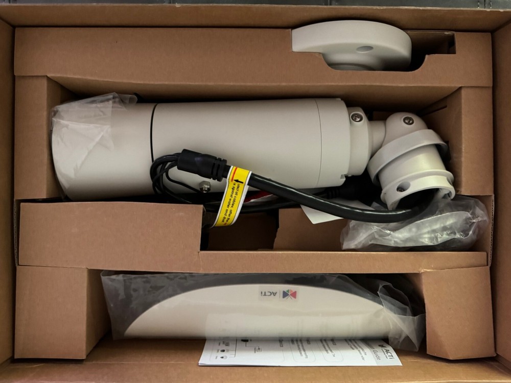 ACTi Zoom Bullet Camera, Model E416-New