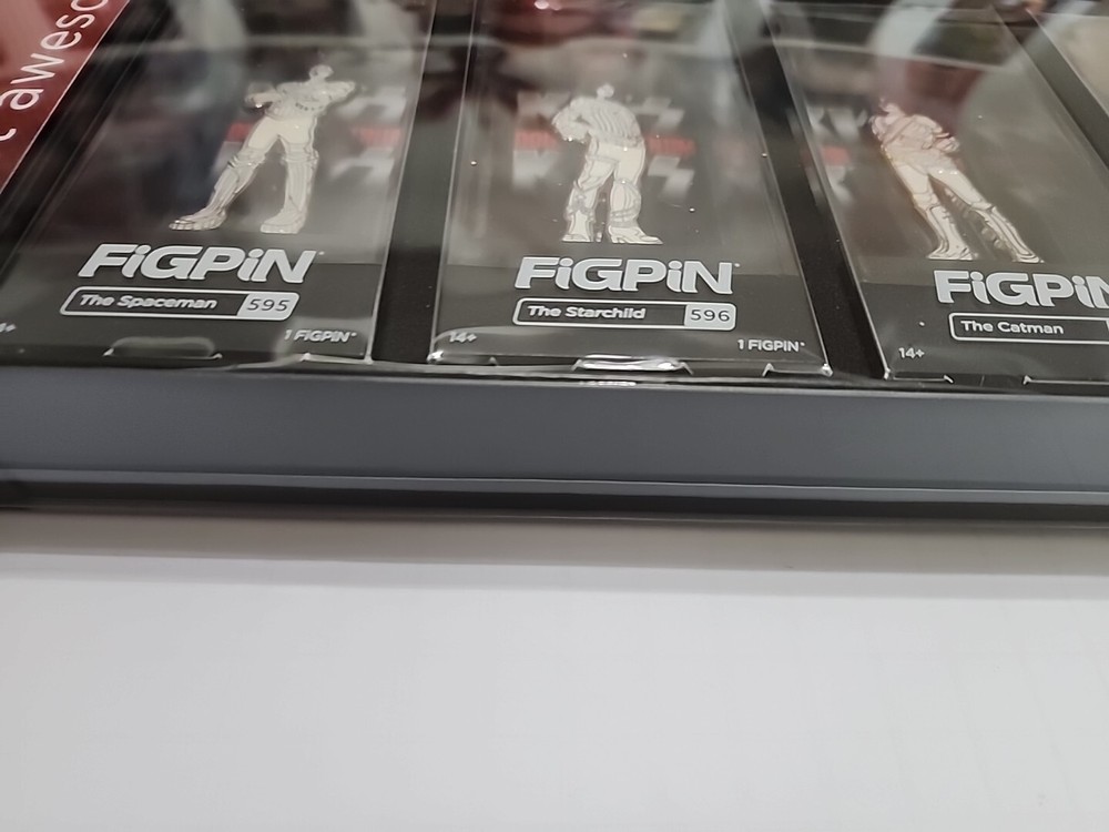 Kiss Double Platinum Figpin Set Walmart Exclusive
