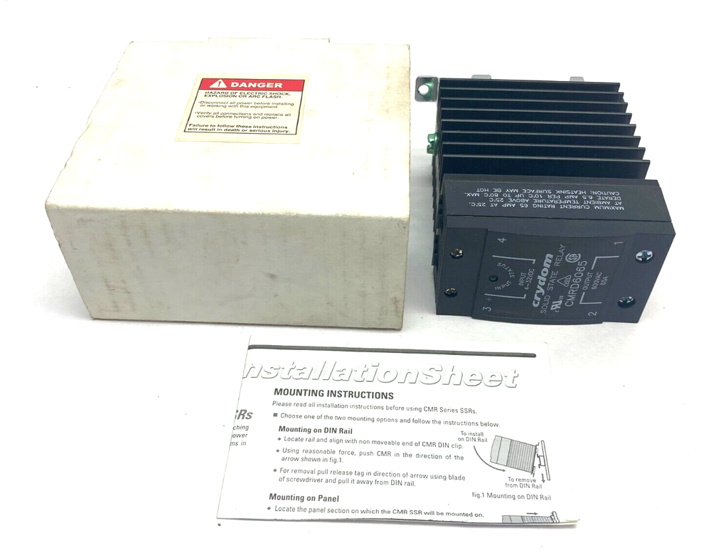 Crydom CMRD6065 Solid State Relay 600VAC 65A BLACK