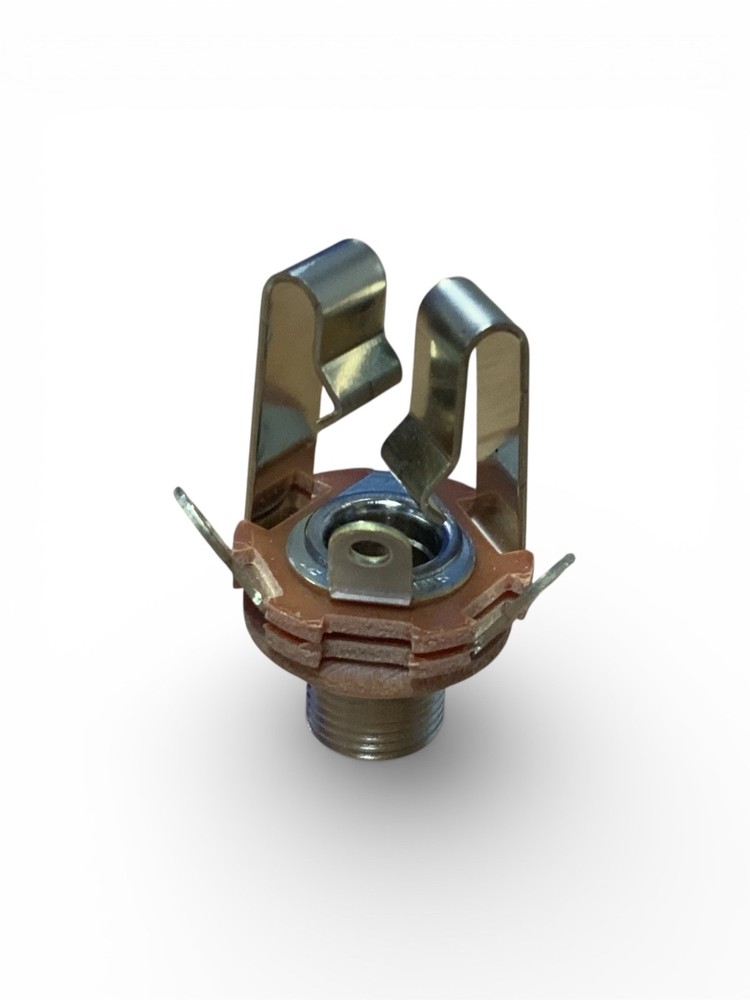 (4 PACK) SWITCHCRAFT 12B 1/4" TRS / Stereo Panel Mount Jack - Open Circuit