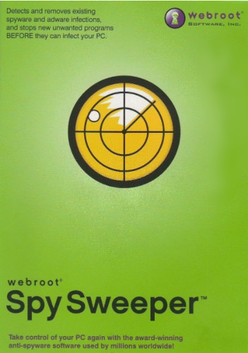 WEBROOT Spy Sweeper V2 Spyware Software CD + Code 2003-Windows 98/2000/ME/XP/NT4