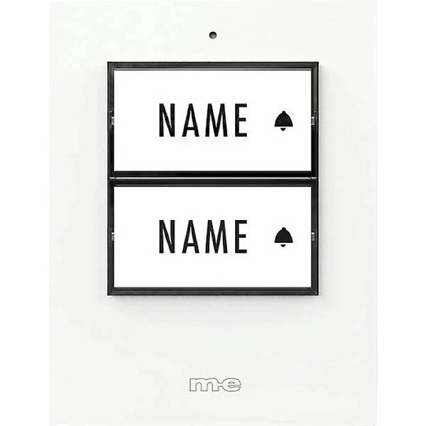 m-e modern-electronics 41357 Wireless Doorbell Illuminated Transmitter,