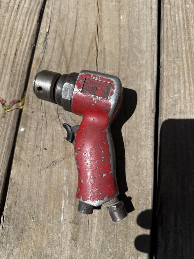 Pneumatic Air Drill Vintage  - Untested - Brand Unknown.