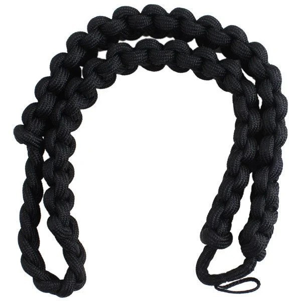 Genuine U.S. ARMY Shoulder Cord INTERWOVEN Single Braid Color Black CHAPLAIN