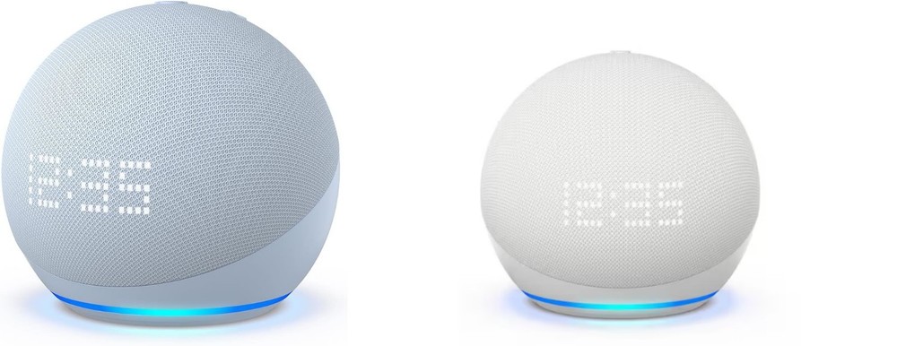 Amazon Echo Dot 5th Gen With Clock 2022 Compact Smart Speaker With Alexa NEW