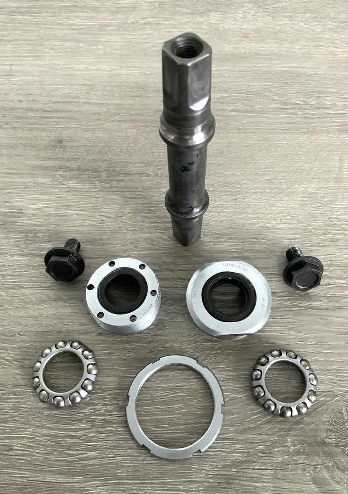 SHIMANO 600 BOTTOM BRACKET BRITISH THREADING 68-113 MM