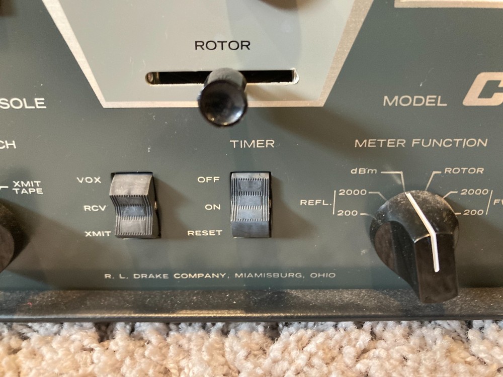 R.L. Drake C-4 Station Console Amateur Ham Radio