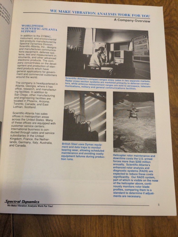 Vibration Handbook 1990 Spectral Dynamics Monitors Transducers Instruments More.