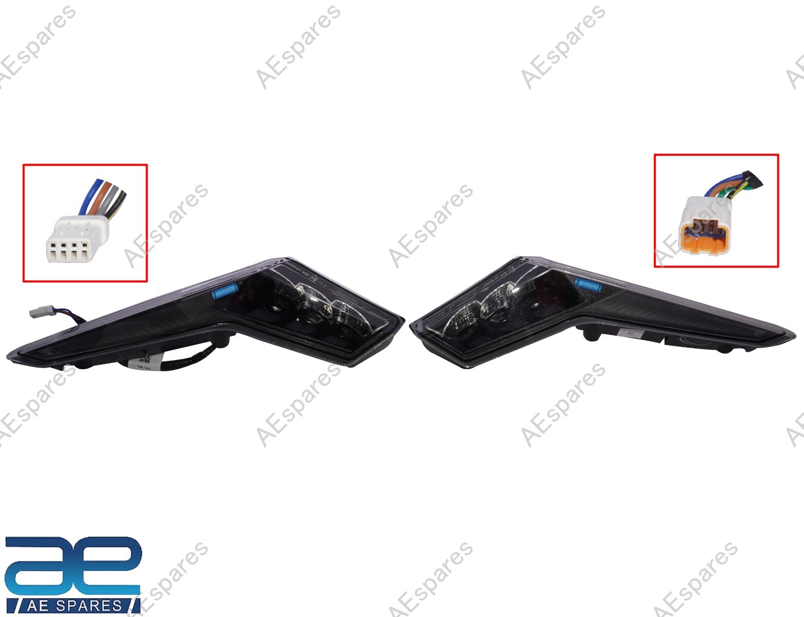 Front Indicator Assembly LH & RH Compatible With KTM RC 200 & 390 2023-On