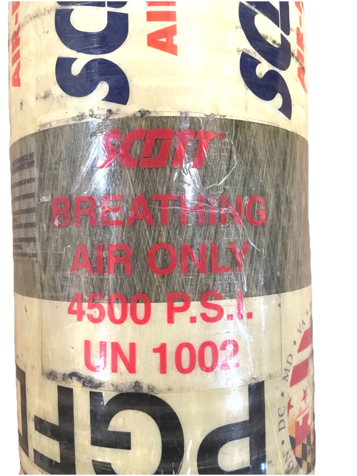 Scott SCBA 45 MIN Tank Cylinder - 4500 PSI