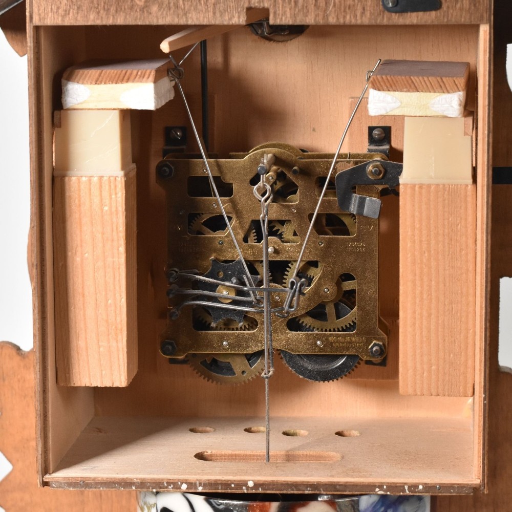Anton Schneider Black Forest Hunter's Cuckoo Clock Please READ the Description