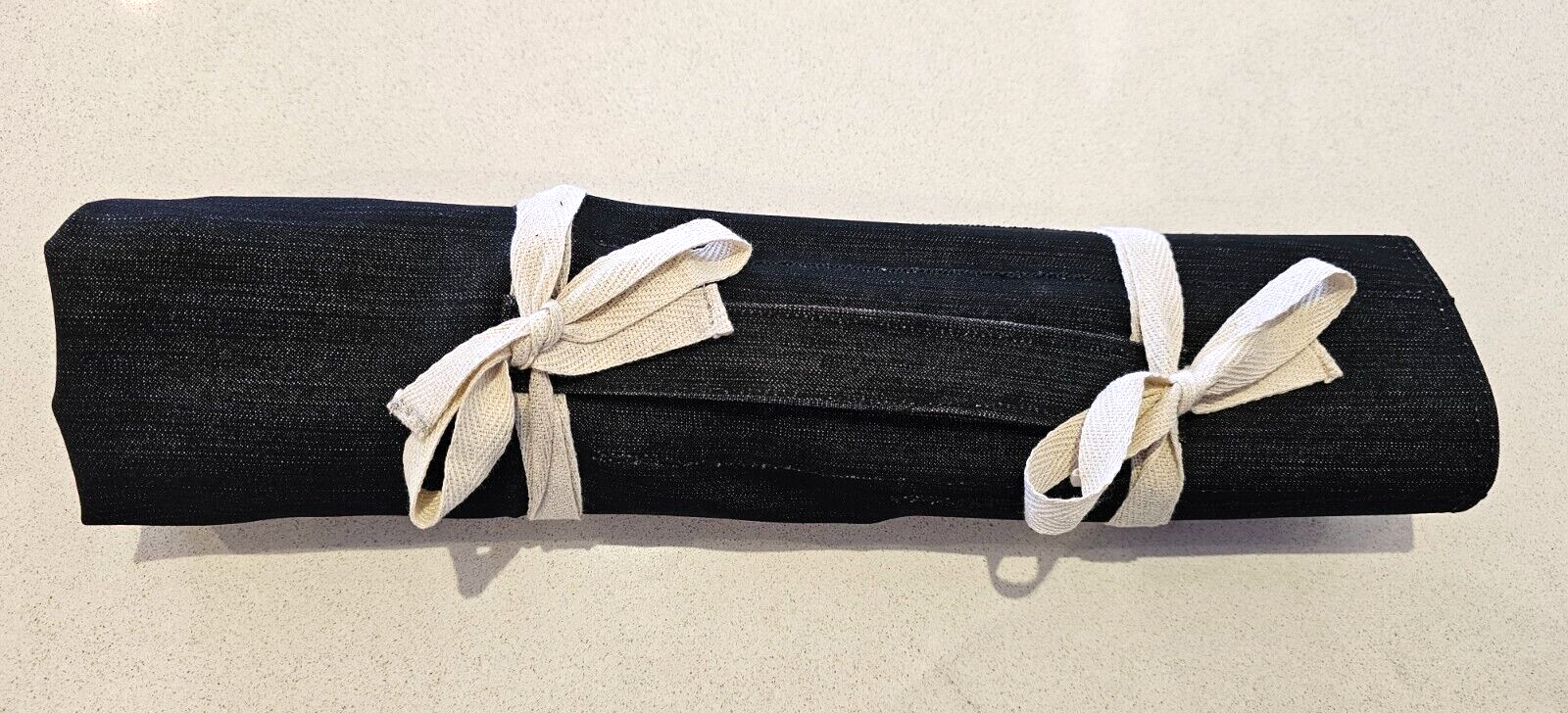 Handmade CHEF KNIVES WRAP BAG 9 Pockets - WASHABLE, LIGHTWEIGHT, DURABLE