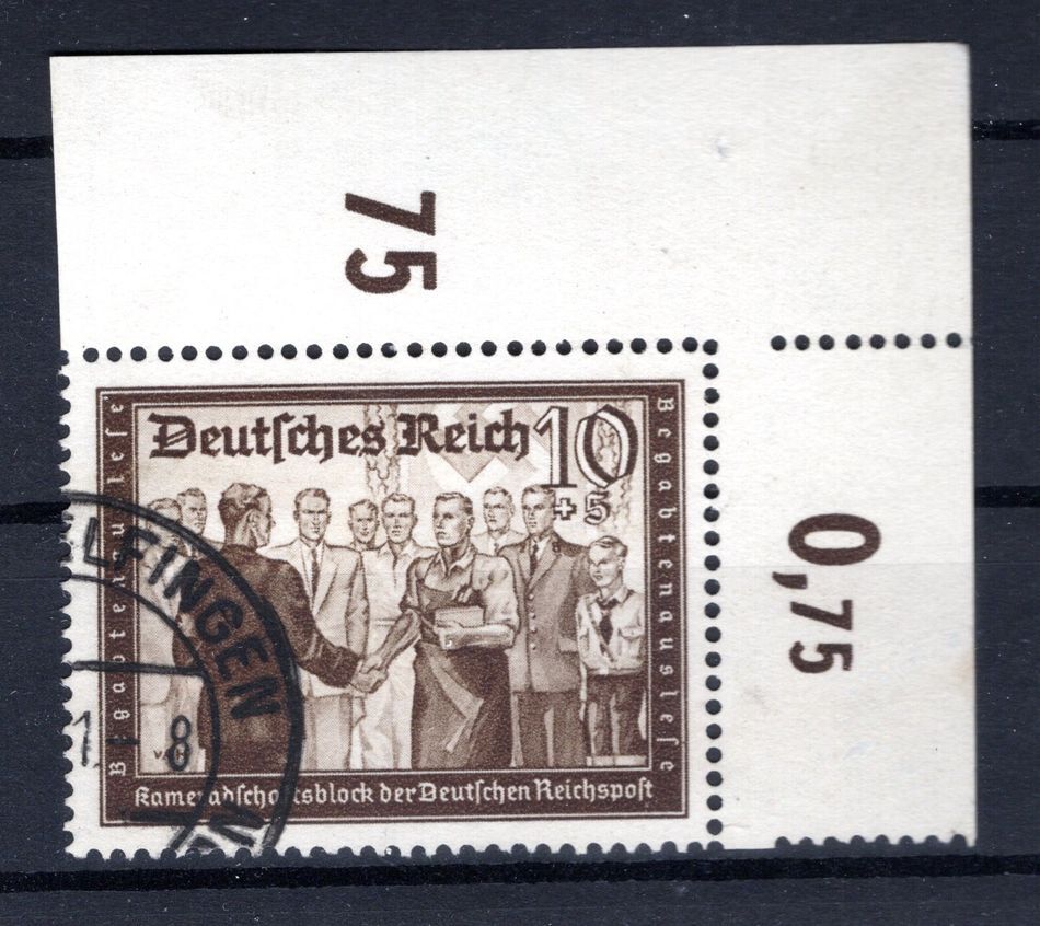 DR-3.Reich 707OR BOGENECKE Gest. (CA3543