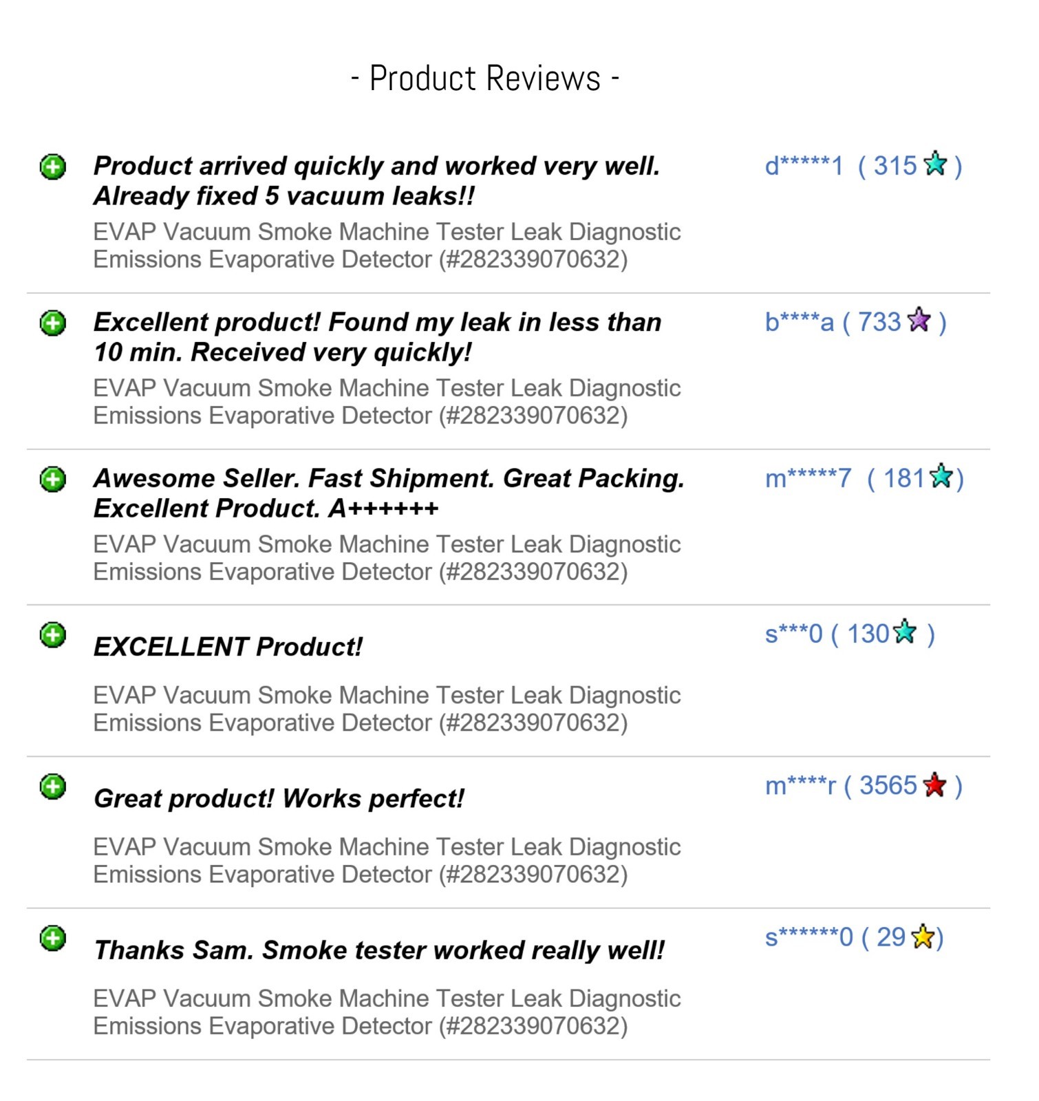 EVAP Smoke Machine Automotive Vacuum Leak Detector Tester AutoLine Pro + Fluid