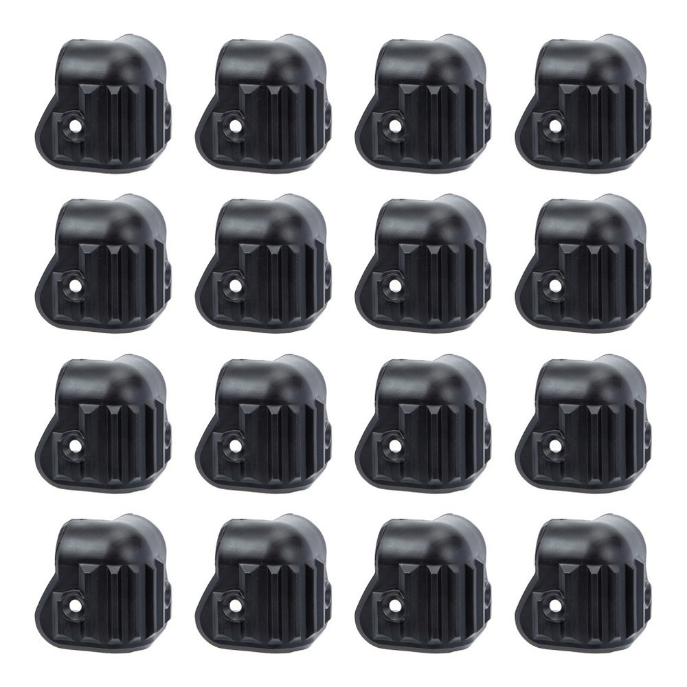 Speaker Protection Corners 16Pcs Black Wrap Covers for Collision