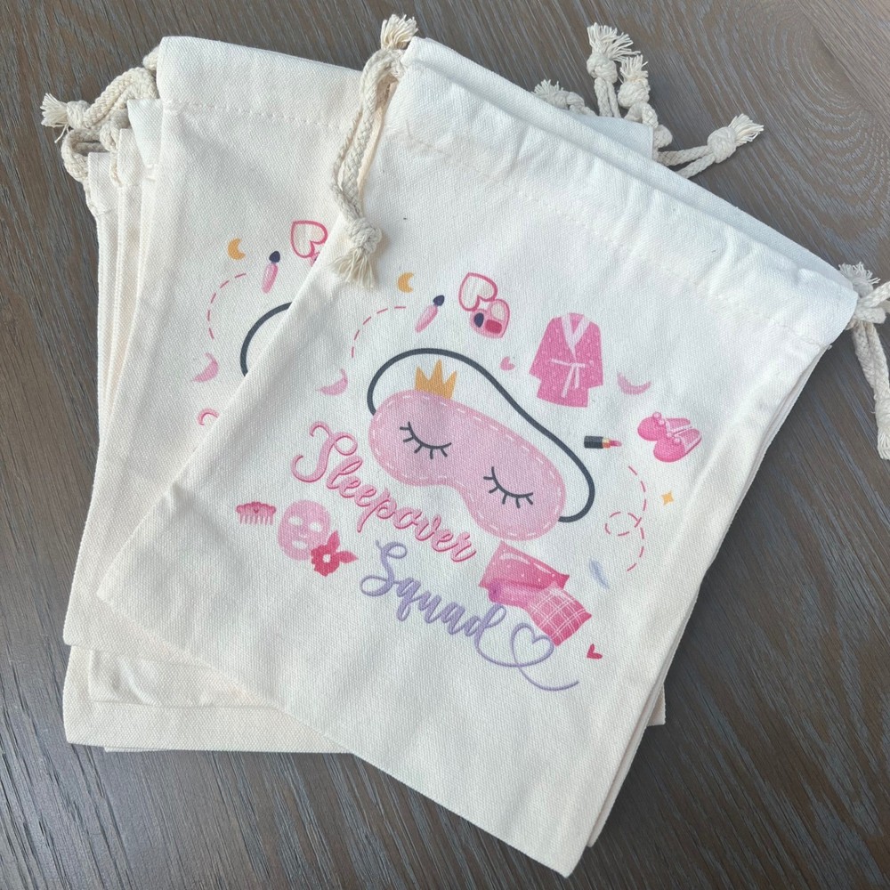 Canvas treat bags
