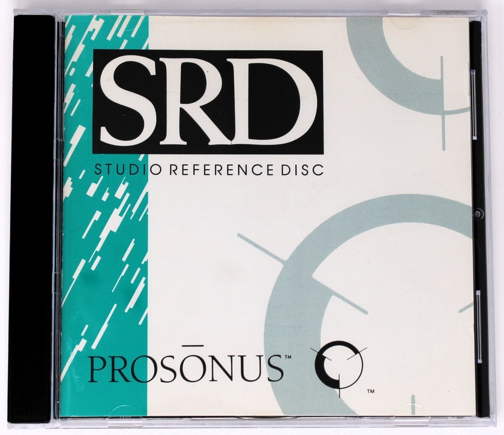 Prosonus Studio SRD Reference Disc CD 1988
