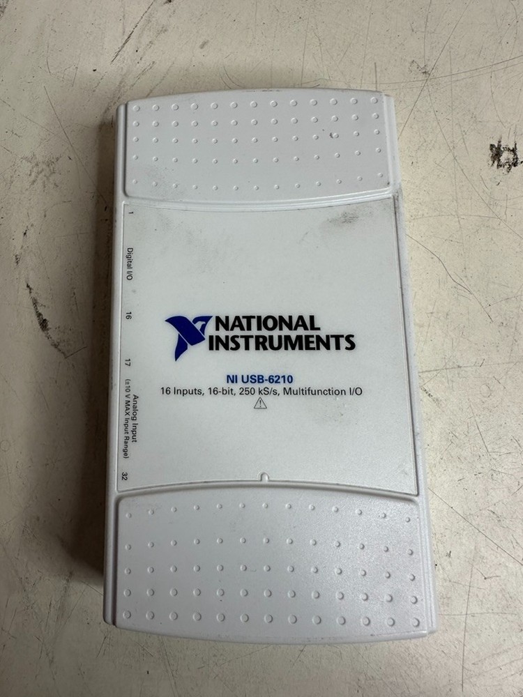 National Instruments NI USB-6210 Multifunction I/O Device, DAQ, Data Acquisition