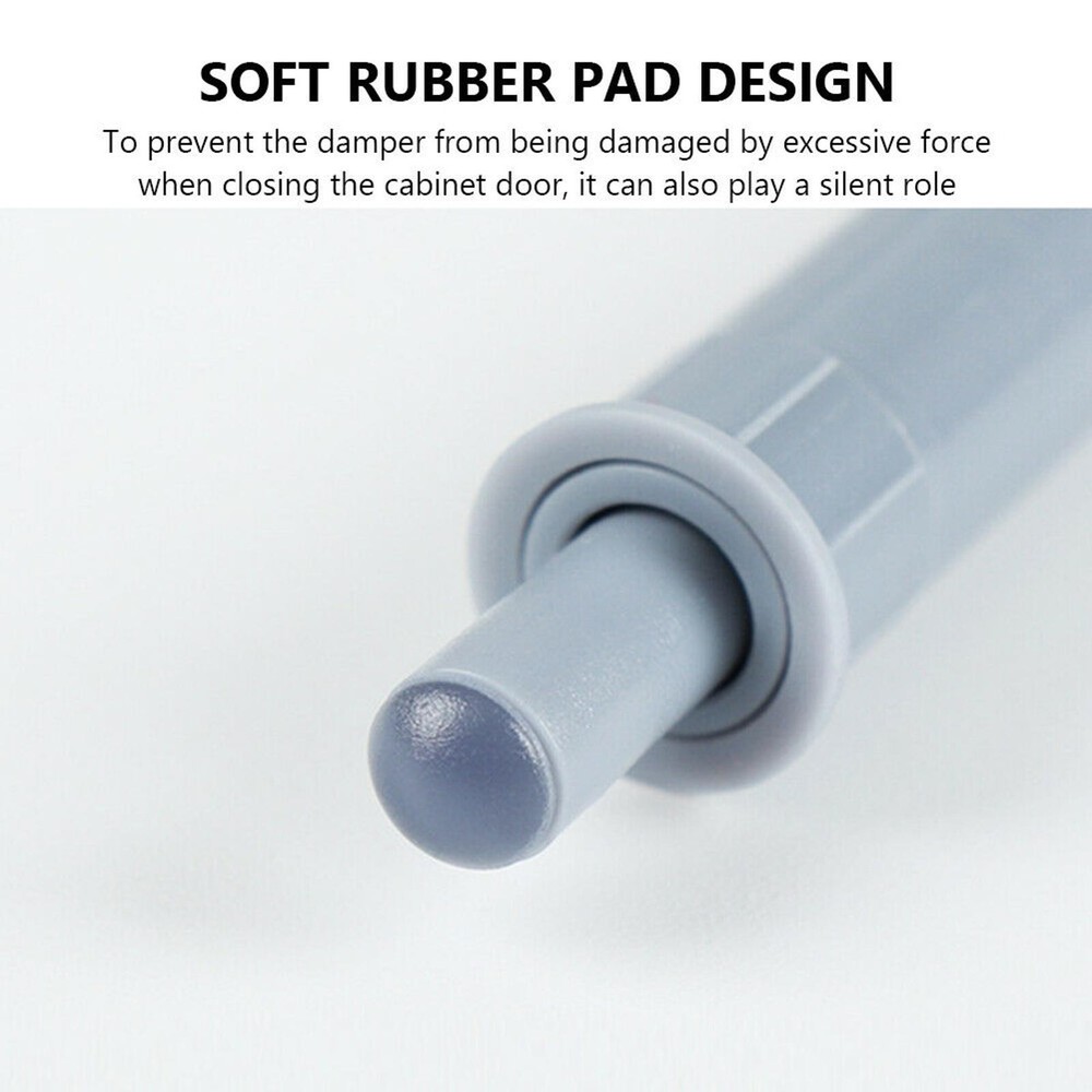 10x Cabinet Door Stop Damper Kitchen Drawer Quiet Close Soft Buffer Damper