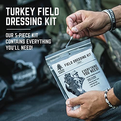 Game Processing Kit for Turkey Hunting, Includes 5 Essentials Gear 1 Pack
