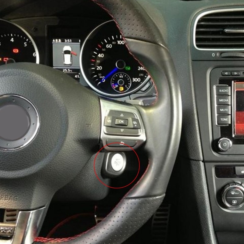 Car Engine Push Button Ignition Start On Off Keyless Switch for Golf 5G1959839A