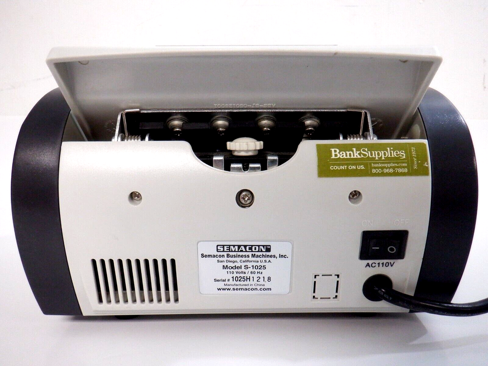 Semacon S-1025 Mini Series Compact Bill Counter