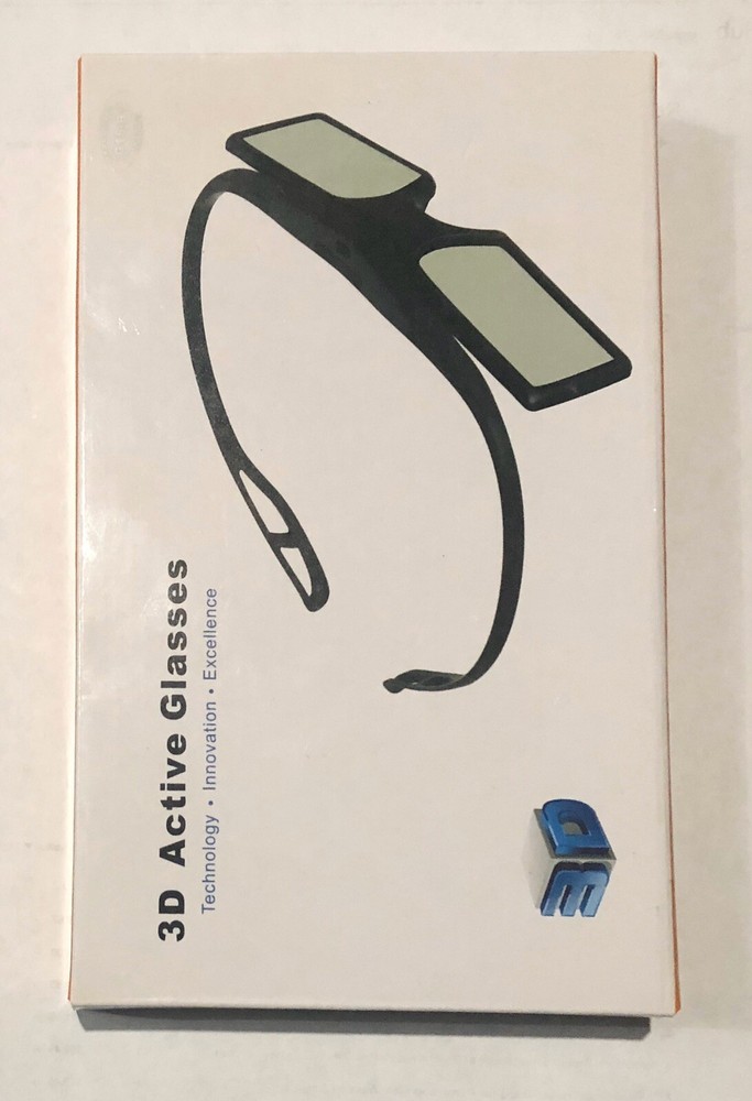 3D Active Shutter Glasses With Free Extra Parts