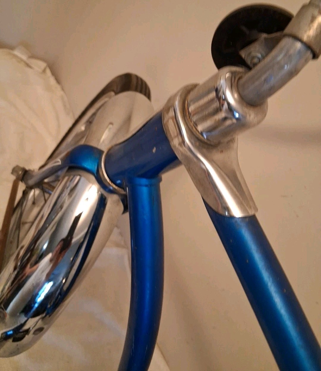 Vintage Schwinn Stingray Pixie 16" Wheel Bike & Blue Sparkle Replacement Seat