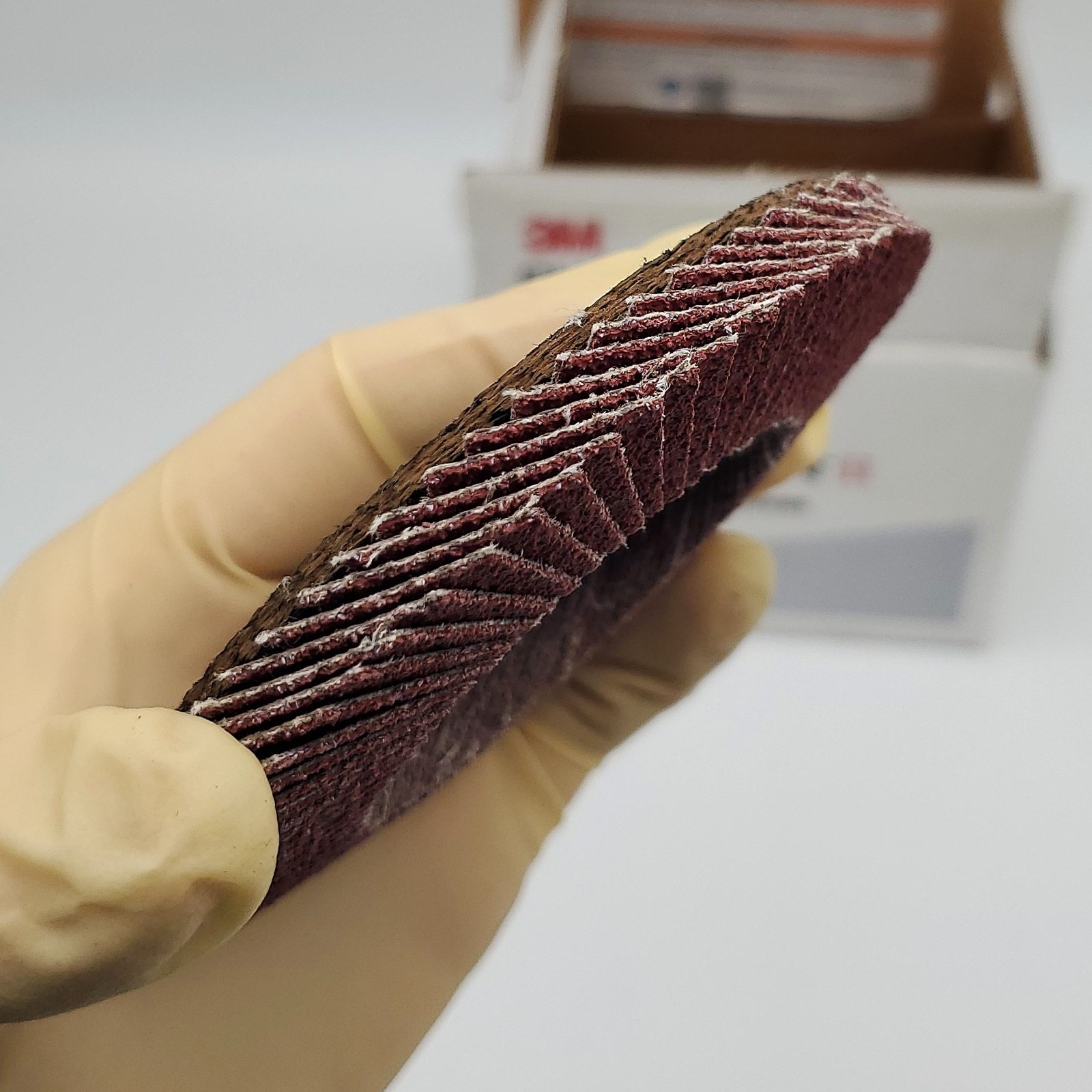 3M Cubitron 969F T29 Flap Wheels 40 Grit 4-1/2" Diam 7/8" Arbor 64394 Box of 10