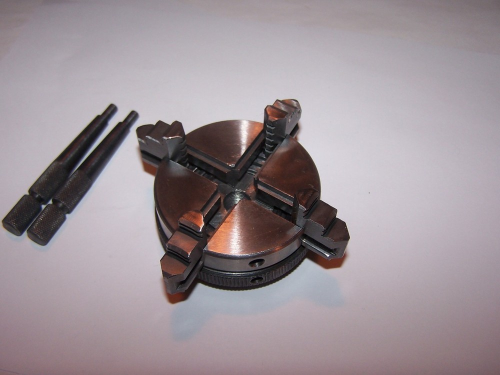 UNIMAT, 4 Jaws Scroll, Reversible, 12Mx1 threads, Ref Chuck 1001, Non-Unimat,#53