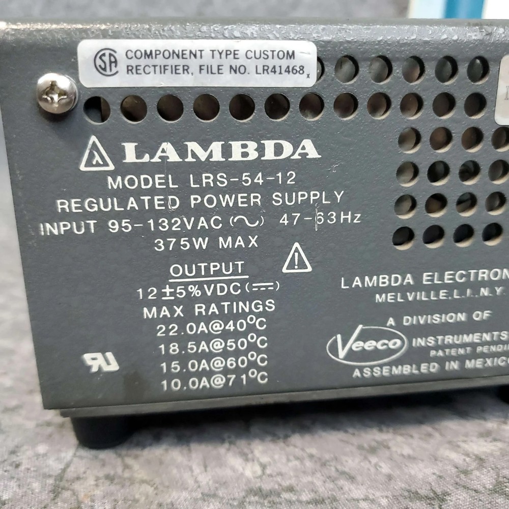 Lambda LRS 54M-12 DC Regulated Power Supply